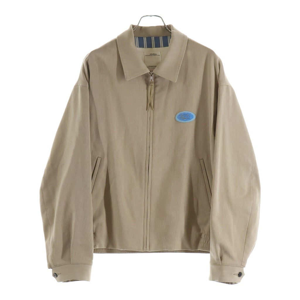 VISVIM(ヴィスヴィム) ROADSTER SWING TOP 0120205013023 ロードスタースイングトップ ジップアップジャケット ベージュ