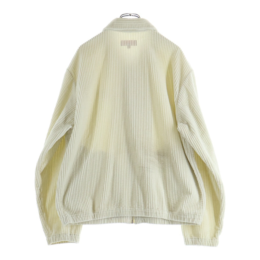 SUPREME(シュプリーム) 20SS Wide Wale Corduroy Harrington Jacket ワイド ウェル コーデュロイ ハリントン ジップアップジャケット アイボリー