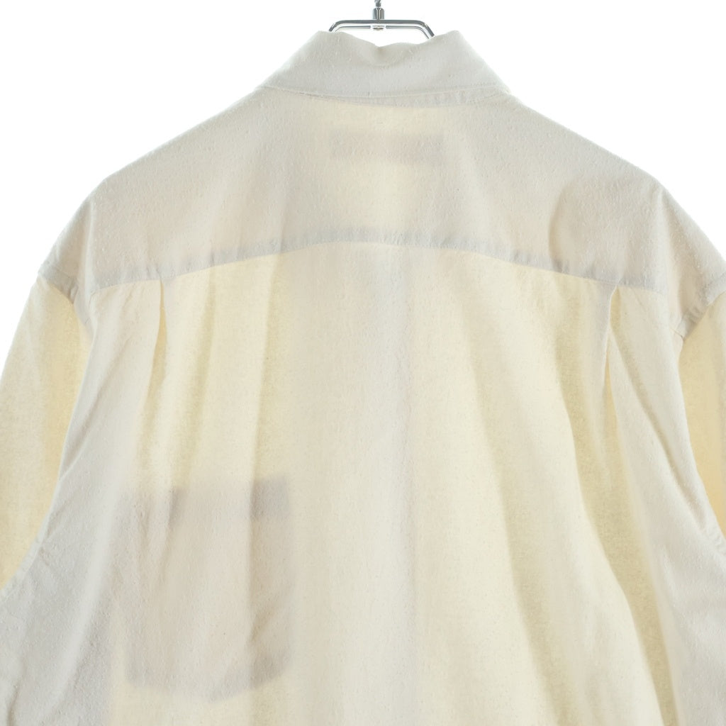 OUR LEGACY(アワーレガシー) CLASSIC SHIRT ボタン長袖クラシックシャツ アイボリー