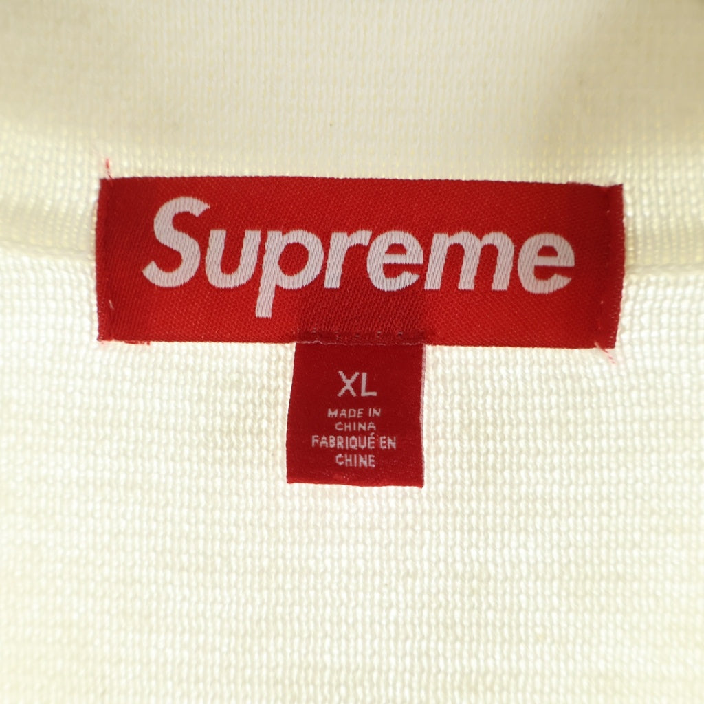 SUPREME(シュプリーム) 25SS Crochet Zip Up Cardigan クロシェット ジップアップカーディガン 長袖 ホワイト