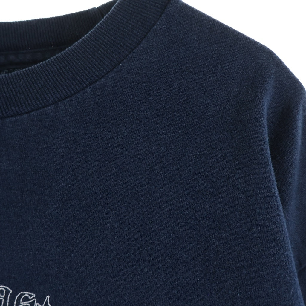 VINTAGE(ヴィンテージ) 90-00s West Coast Choppers Blue Flame L/S Tee ウエストコーストチョッパーズ ブルーフレイム アイアンクロス 長袖Tシャツ カットソー ネイビー