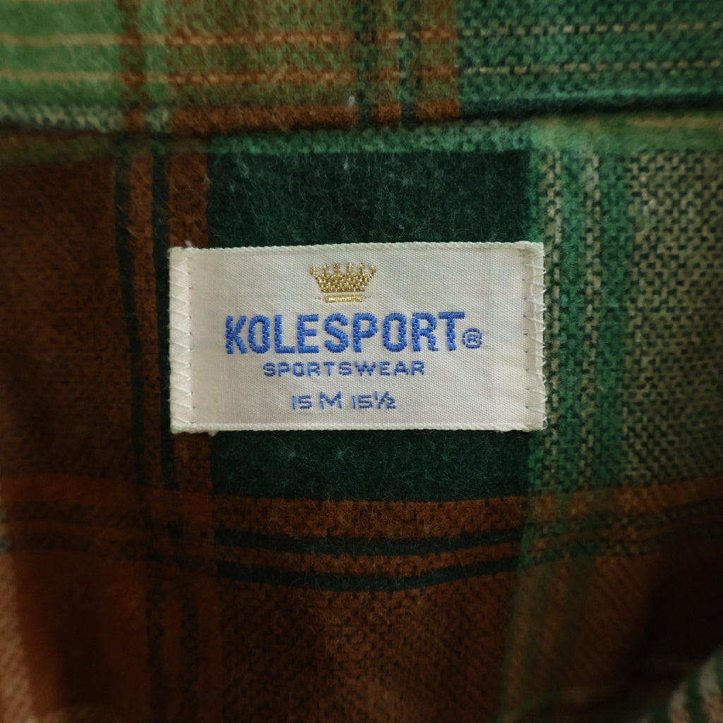 VINTAGE(ヴィンテージ) KOLESPORT Long Sleeve Shirt コールスポーツ