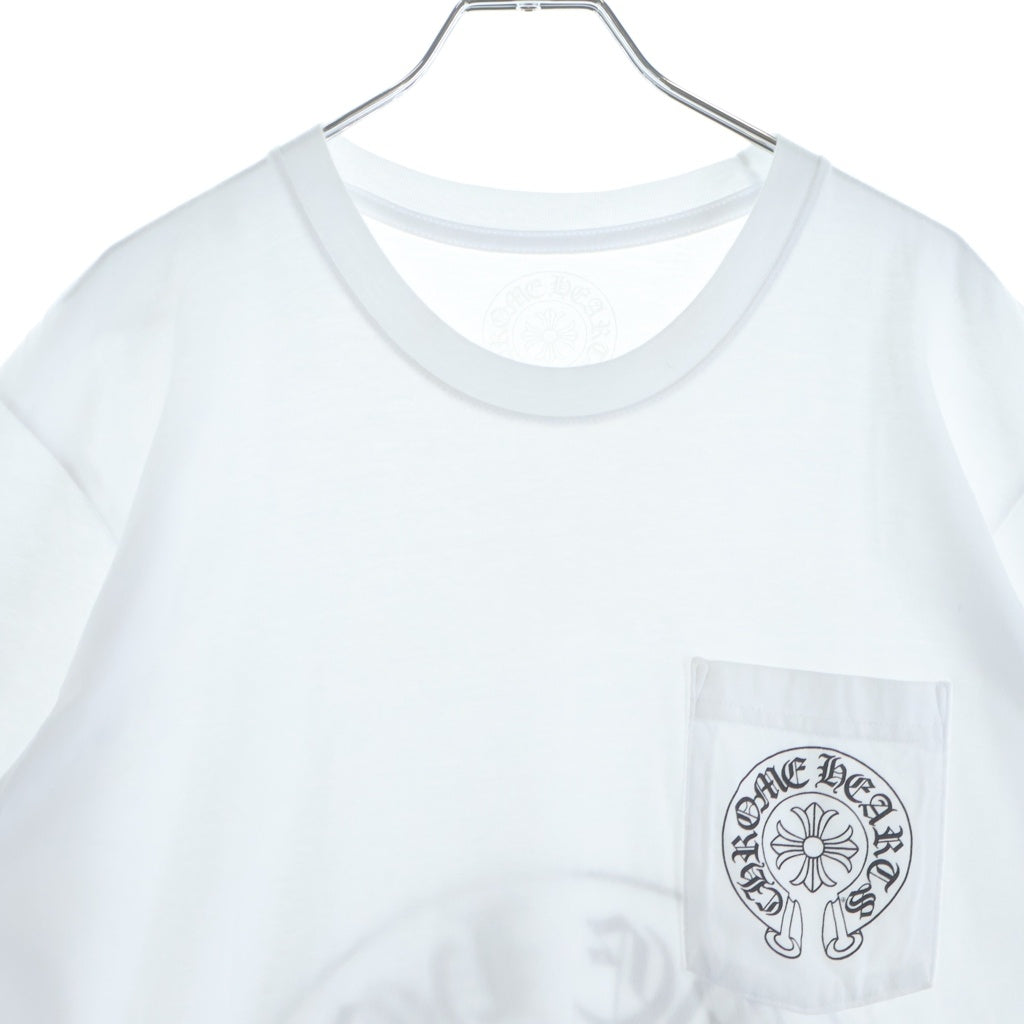 CHROME HEARTS(クロムハーツ) CH T-SHIRT LTD MALIBU マリブ限定 ホースシュープリント 半袖Tシャツ ホワイト