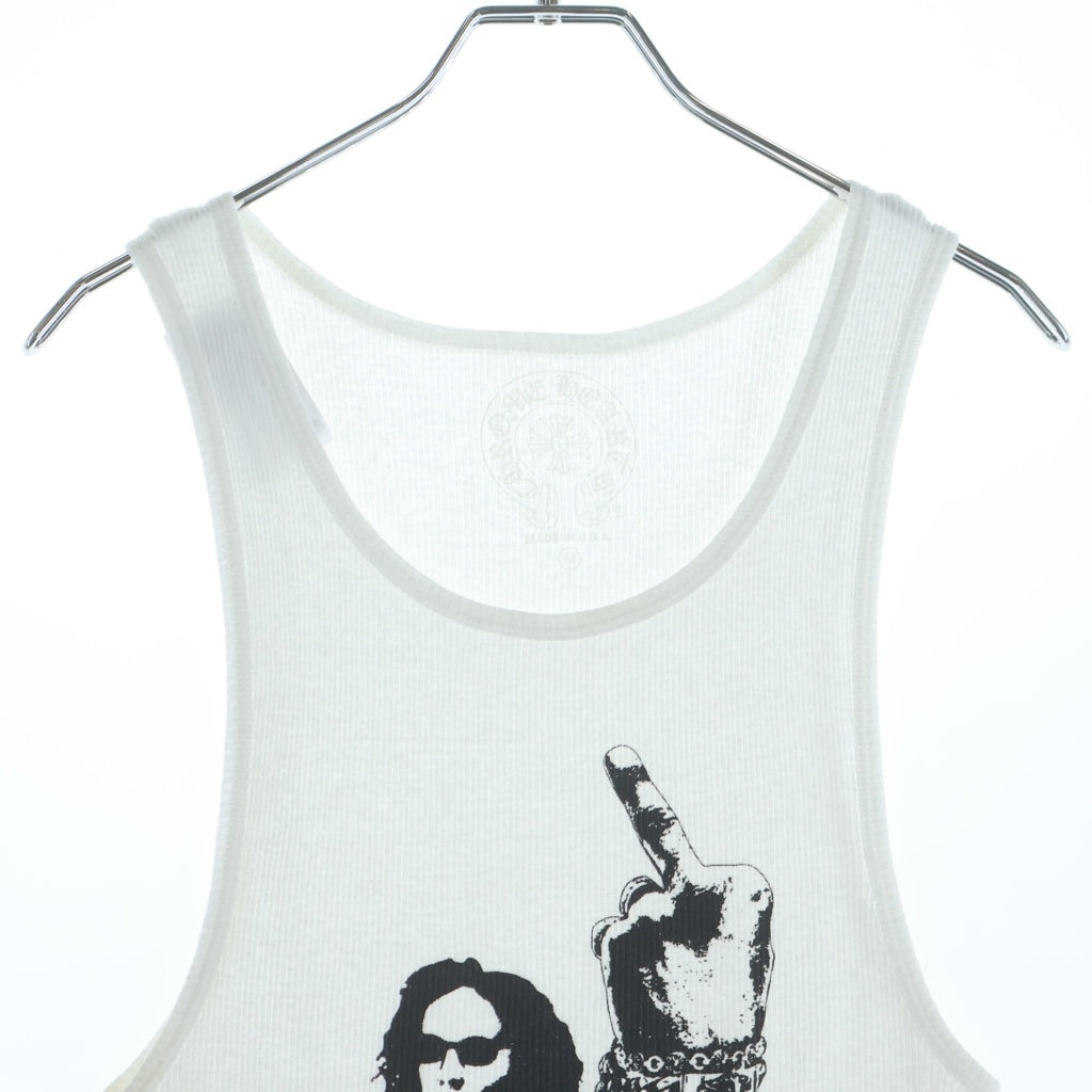 CHROME HEARTS(クロムハーツ) RIB TANK リチャードスターク タンクトップ ノースリーブシャツ ホワイト
