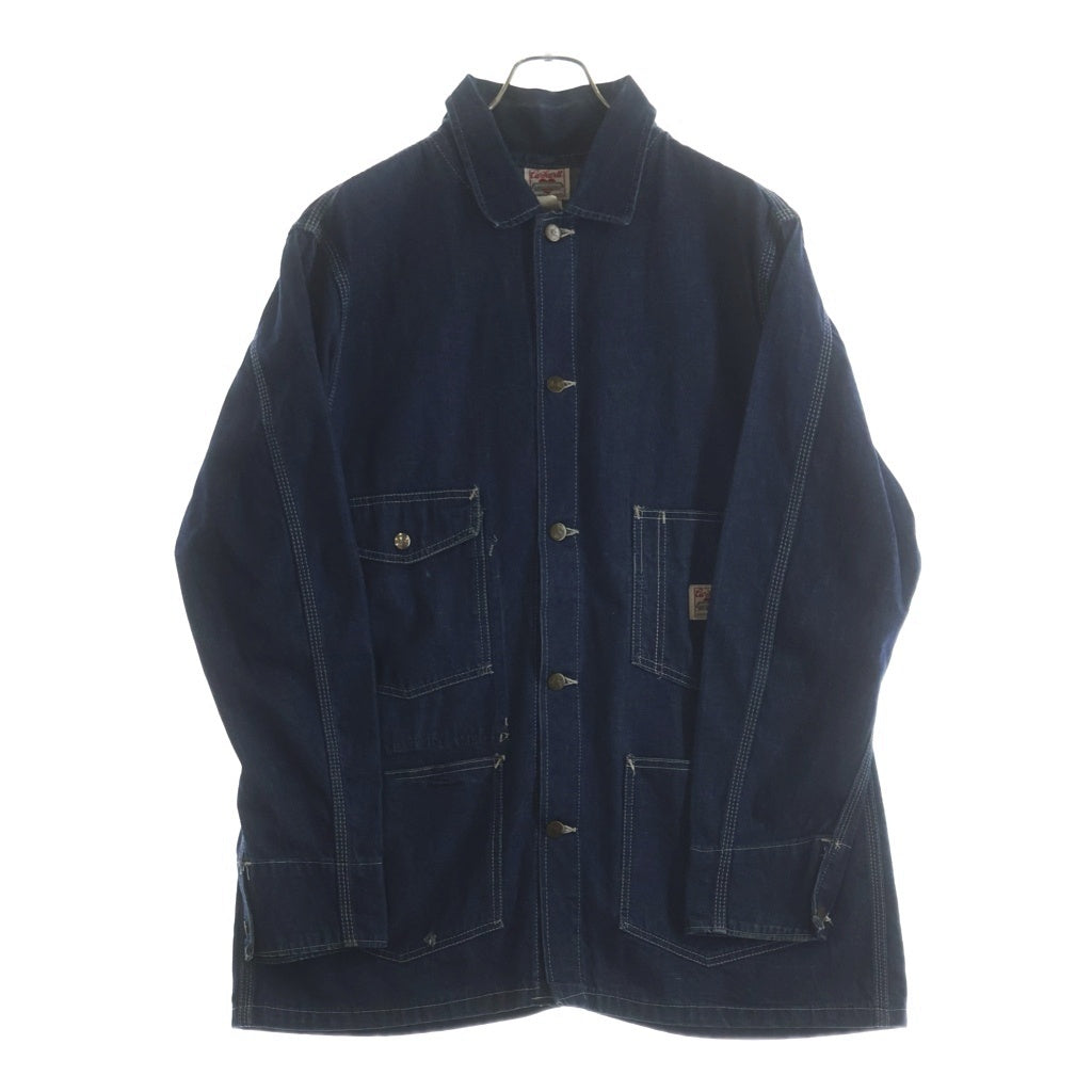 CARHARTT(カーハート) 80s VINTAGE ヴィンテージ ハートタグ カナダ製 復刻 カバーオール デニム ジャケット インディゴ 1857
