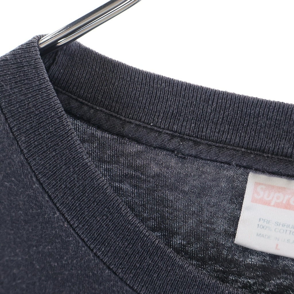 SUPREME(シュプリーム) 98AW Wing Tee ウィング ロゴプリント クルーネック半袖Tシャツ カットソー ブラック