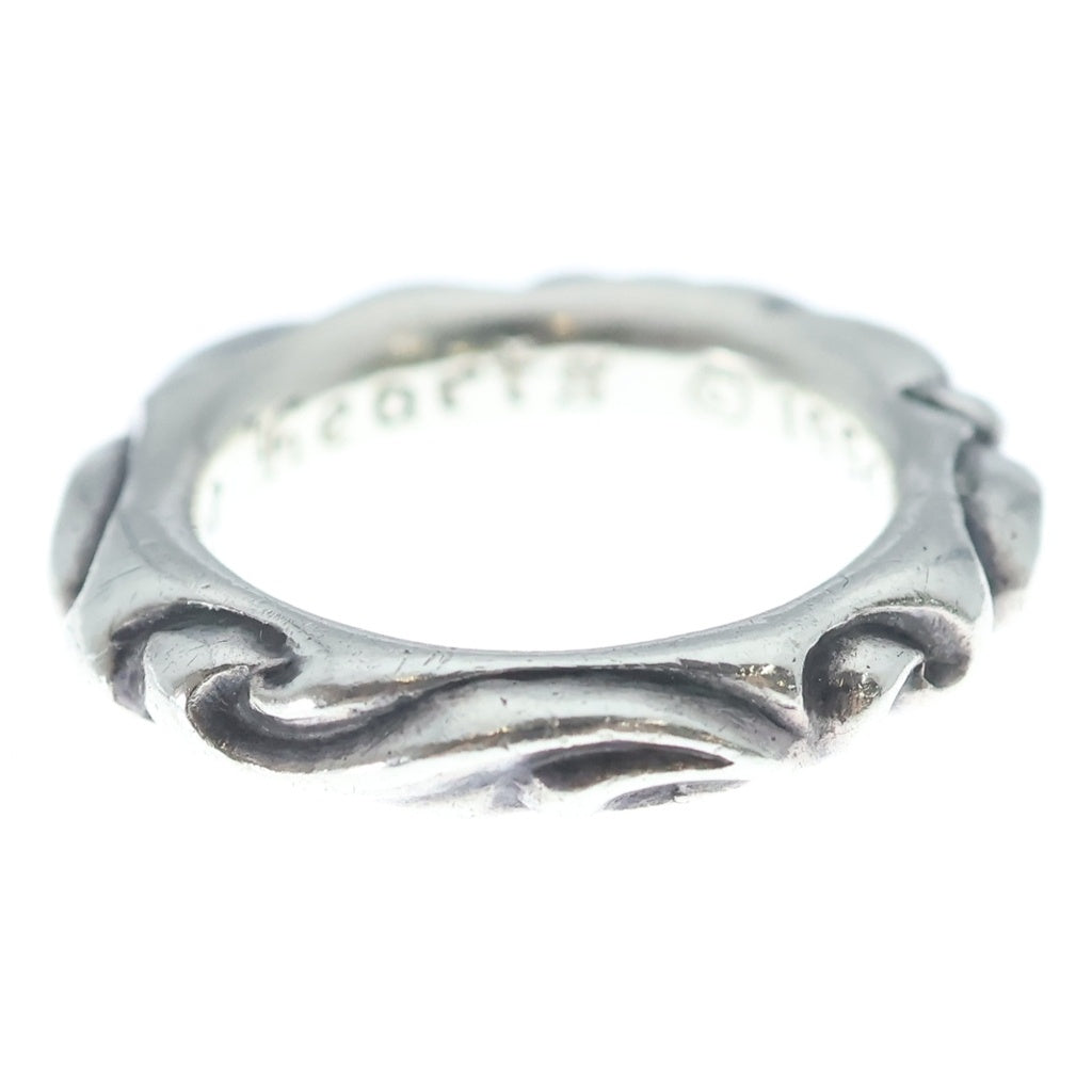 CHROME HEARTS(クロムハーツ) SCRL BAND スクロールバンド リング シルバー BCA351 レディース