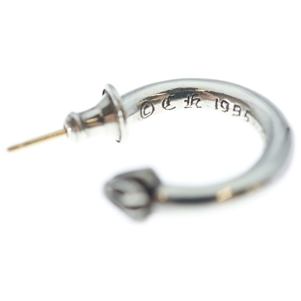 CHROME HEARTS(クロムハーツ) HOOP PLAIN プレーン フープピアス シルバー BCA101 レディース