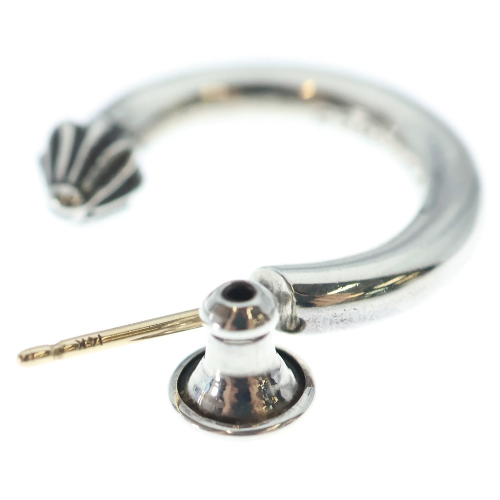 CHROME HEARTS(クロムハーツ) HOOP PLAIN プレーン フープピアス シルバー BCA101 レディース