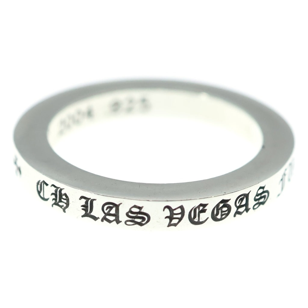 CHROME HEARTS(クロムハーツ) 3mm SPACER FUCKYOU LA限定 3mmスペーサーファックユー シルバーリング シルバー BCA395 レディース