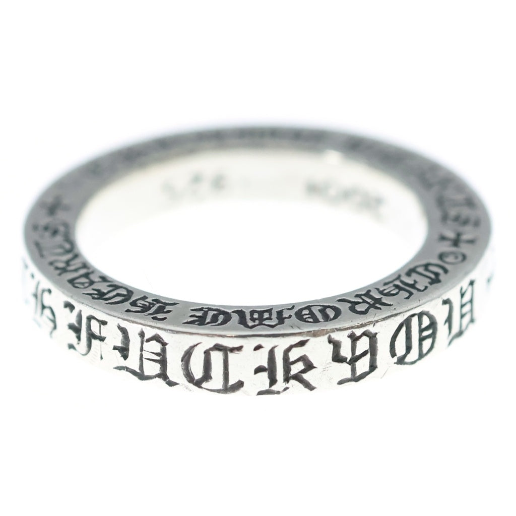 CHROME HEARTS(クロムハーツ) 3mm SPACER FUCKYOU 3mm スペーサー ファックユー リング シルバーBCA333 レディース