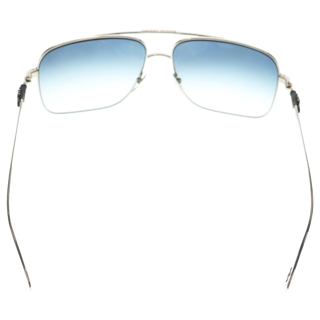 CHROME HEARTS(クロムハーツ) ダガー テンプル ティア ドロップ アイウェア サングラス 眼鏡 シルバー×ブルー