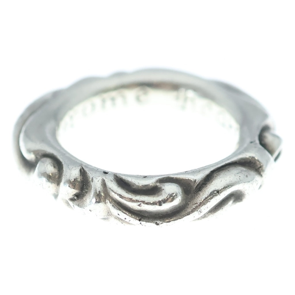 CHROME HEARTS(クロムハーツ) SCRL BAND スクロールバンド リング シルバー BCA351 レディース