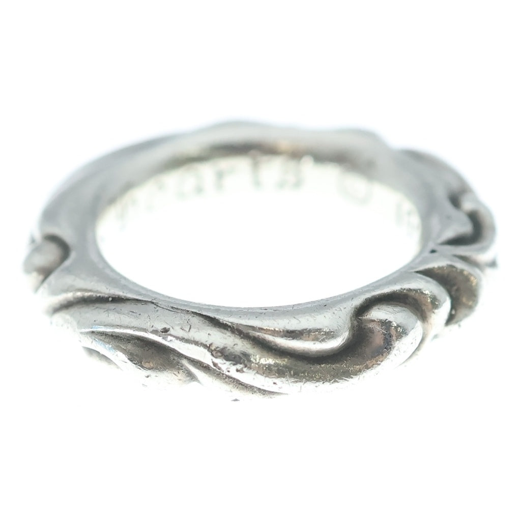 CHROME HEARTS(クロムハーツ) SCRL BAND スクロールバンド リング シルバー BCA351 レディース