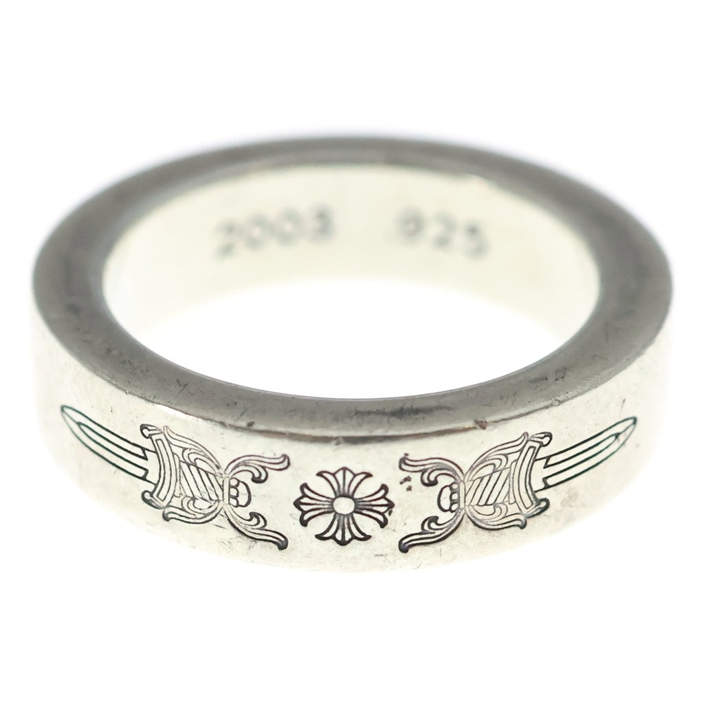 CHROME HEARTS(クロムハーツ) 6mm SPACER DAGGER 6mmスペーサーリング ダガー シルバーBCA335 レディース