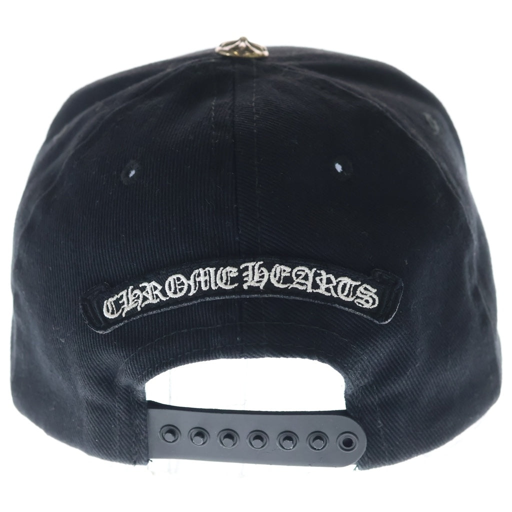 CHROME HEARTS(クロムハーツ) Vertical Logo Hat CHロゴ ベースボールキャップ 帽子 ブラック