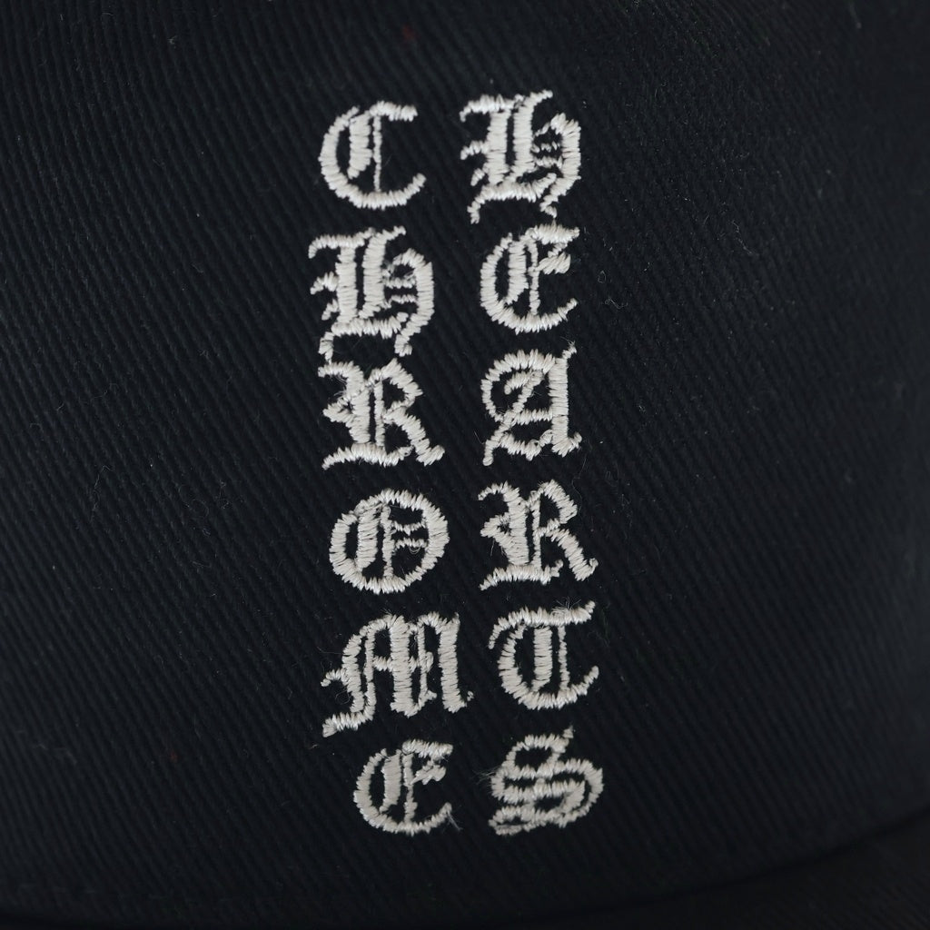 CHROME HEARTS(クロムハーツ) Vertical Logo Hat CHロゴ ベースボールキャップ 帽子 ブラック