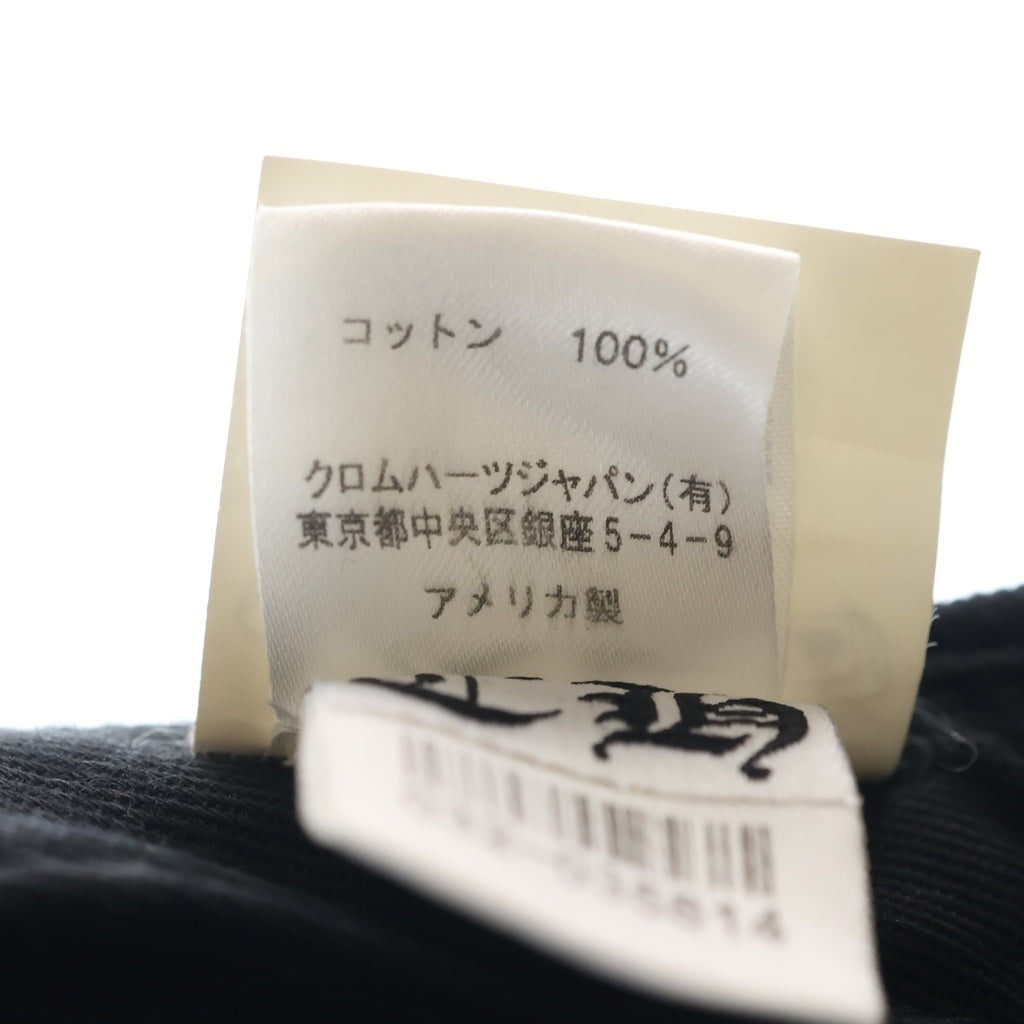 CHROME HEARTS(クロムハーツ) Vertical Logo Hat CHロゴ ベースボールキャップ 帽子 ブラック