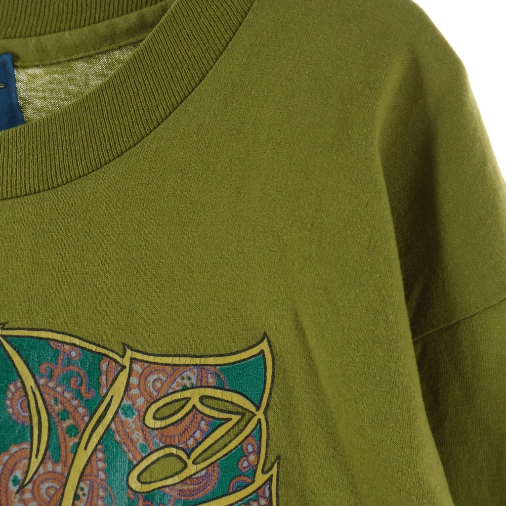 VINTAGE(ヴィンテージ) 90s CYNICISM アナーキック 長袖Tシャツ カットソー グリーン