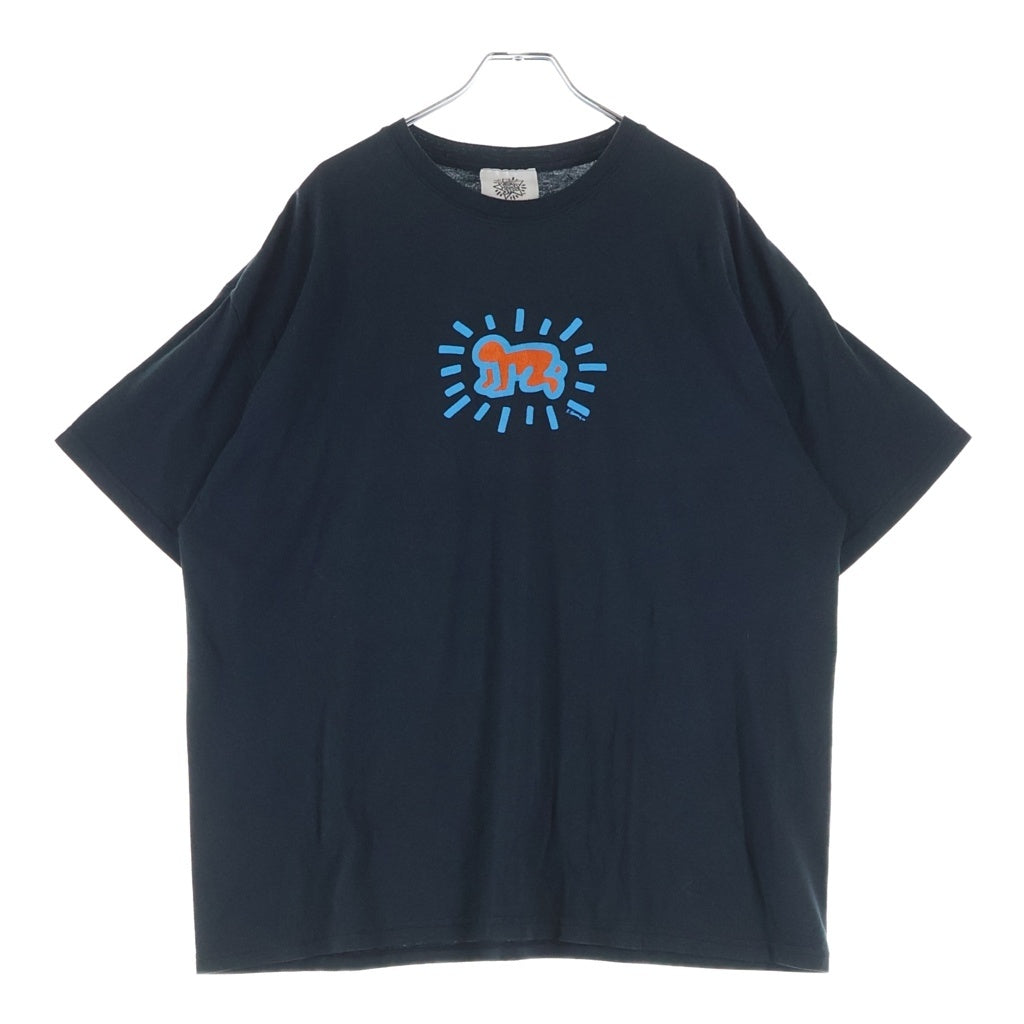 VINTAGE(ヴィンテージ) 90S POP SHOP キースへリング 半袖Tシャツ ブラック