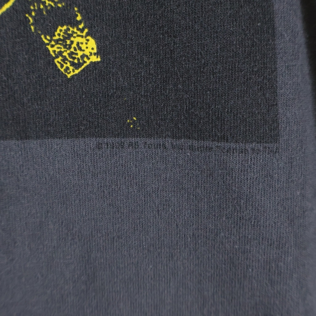 VINTAGE(ヴィンテージ) 90-00s THE ROLLING STONES NO SECURITY TOUR 99 ローリングストーンズ バンド 半袖Tシャツ カットソー チャコールグレー