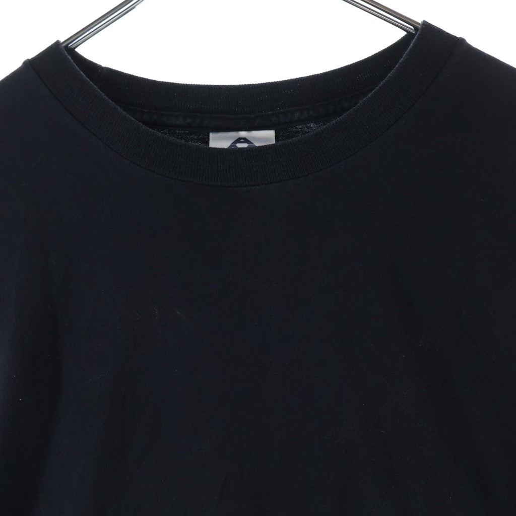 VINTAGE(ヴィンテージ) 90-00s West Coast Choppers Red Flame L/S Tee ウエストコーストチョッパーズ レッドフレイム アイアンクロス 長袖Tシャツ カットソー ブラック