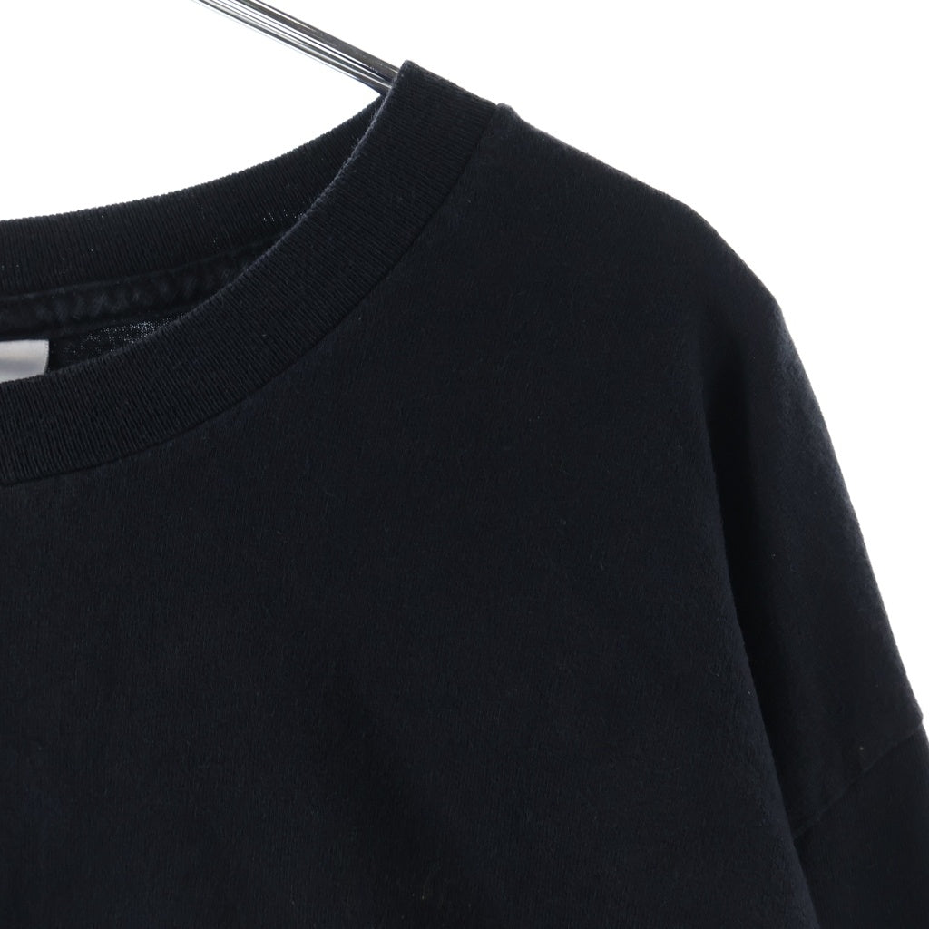 VINTAGE(ヴィンテージ) 90-00s West Coast Choppers Red Flame L/S Tee ウエストコーストチョッパーズ レッドフレイム アイアンクロス 長袖Tシャツ カットソー ブラック