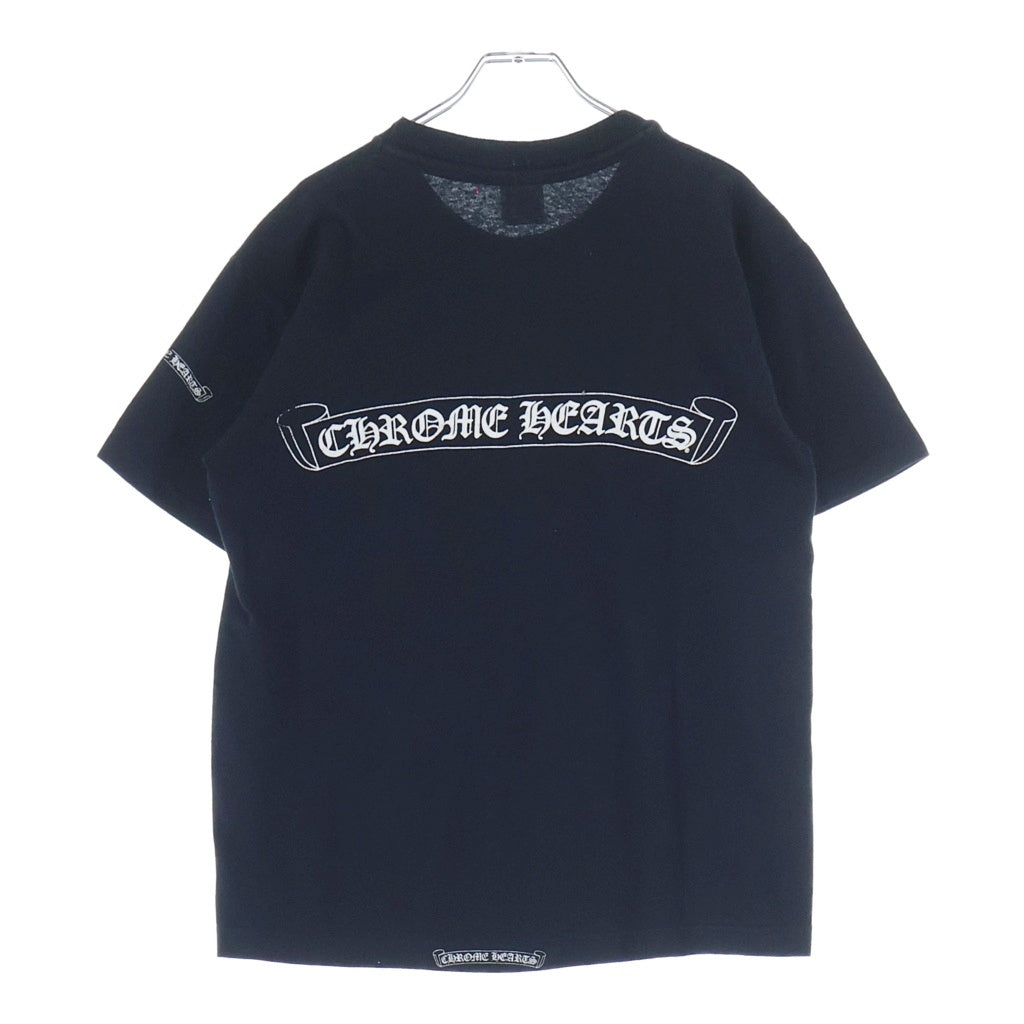 CHROME HEARTS(クロムハーツ) OLD Back Scroll Label TEE オールド バックスクロールラベル アンビルタグ 半袖Tシャツ カットソー ブラック