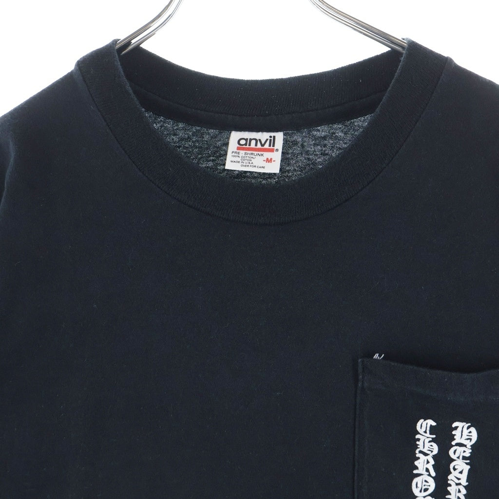 CHROME HEARTS(クロムハーツ) OLD Back Scroll Label TEE オールド バックスクロールラベル アンビルタグ 半袖Tシャツ カットソー ブラック
