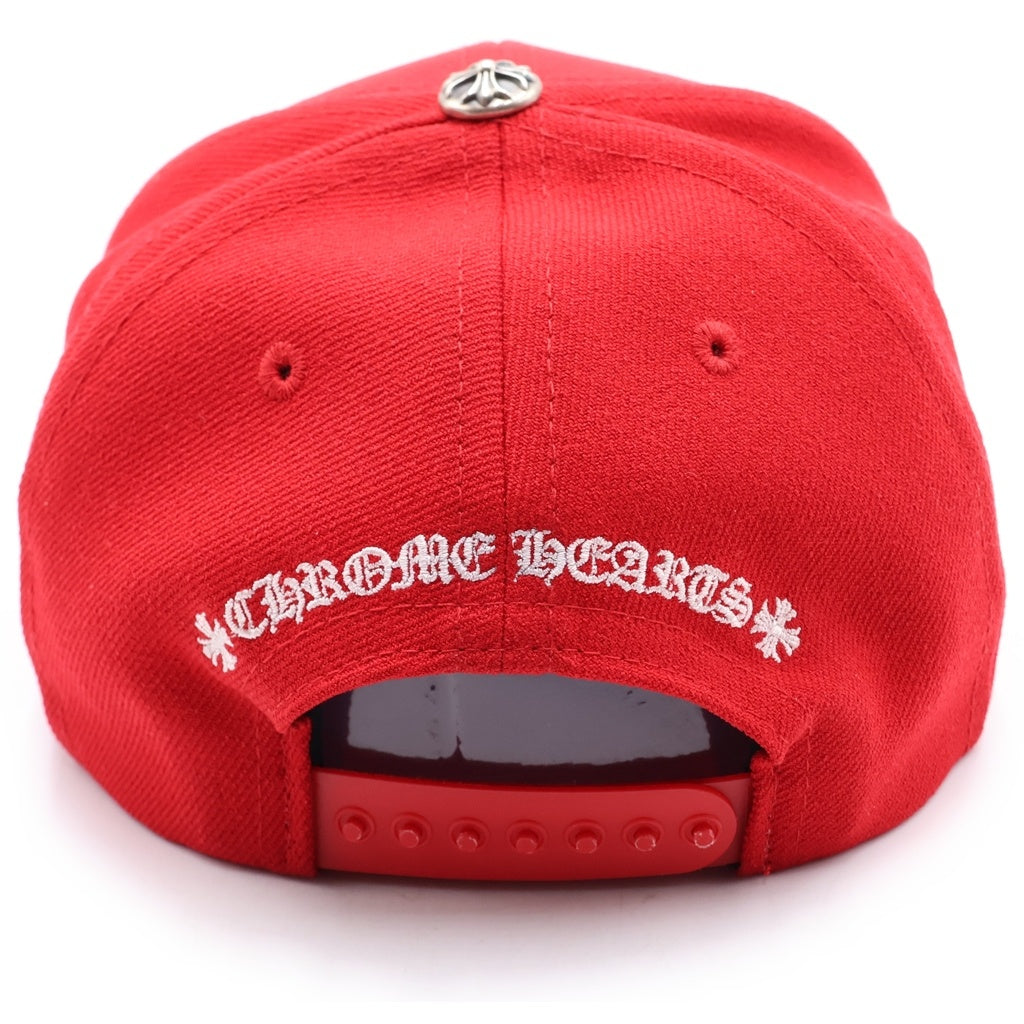 CHROME HEARTS(クロムハーツ) TRUCKER CAP CHロゴ刺繍 トラッカーキャップ 帽子 レッド