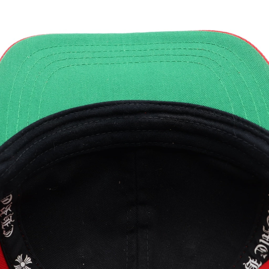 CHROME HEARTS(クロムハーツ) TRUCKER CAP CHロゴ刺繍 トラッカーキャップ 帽子 レッド