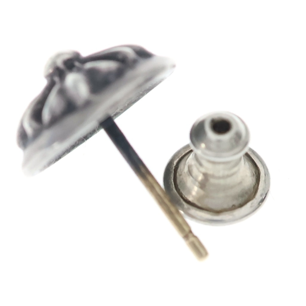 CHROME HEARTS(クロムハーツ) STUD CRSBLL クロスボールスタッドピアス シルバー BCA110