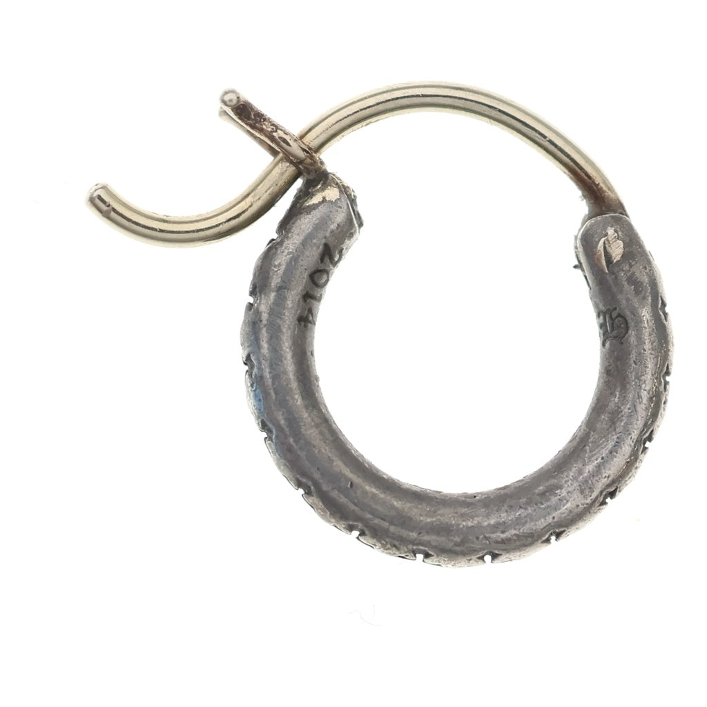 CHROME HEARTS(クロムハーツ) HOOP TFL SML フープピアス シルバー