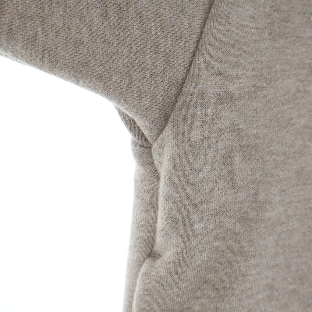 FEAR OF GOD ESSENTIALS(フィアオブゴッド エッセンシャルズ) HOODIE ラバーロゴ プルオーバースウェットパーカー フーディー ベージュ