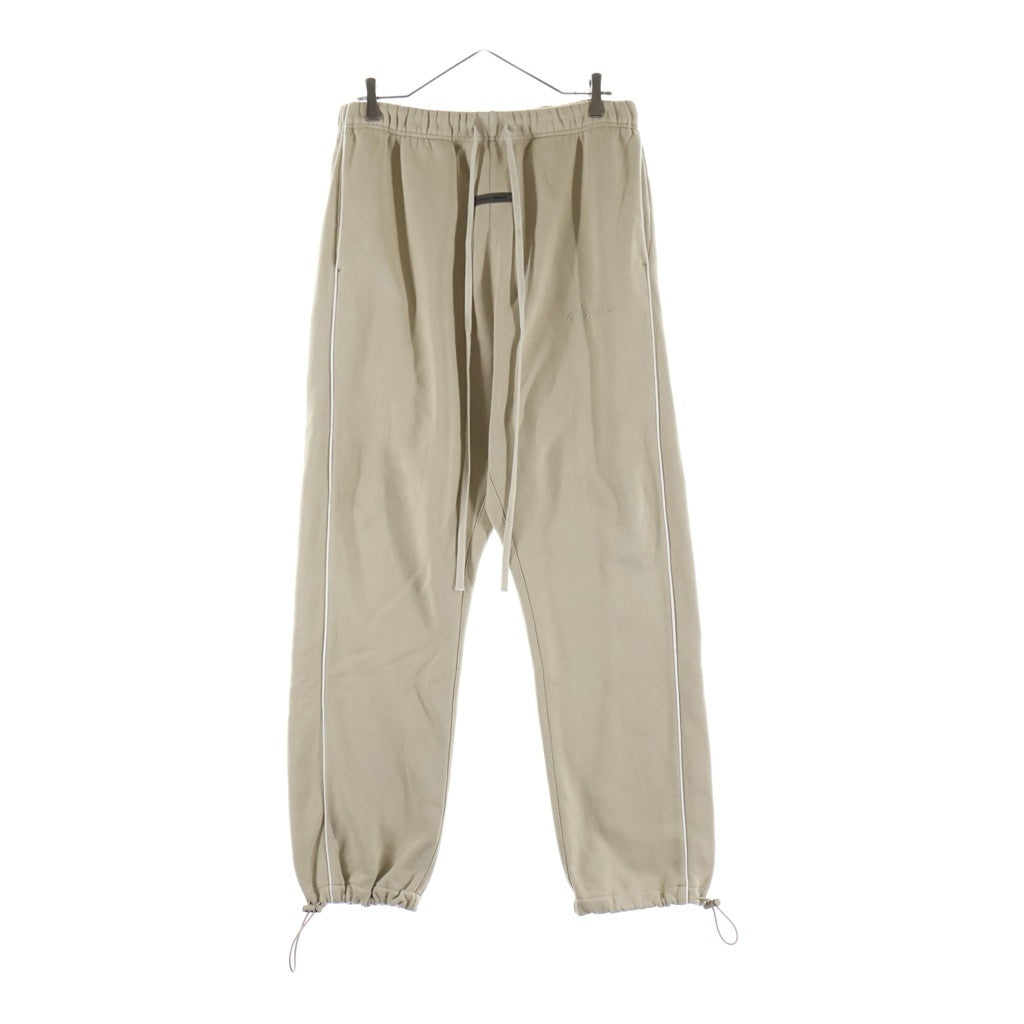 FEAR OF GOD ESSENTIALS(フィアオブゴッド エッセンシャルズ) TRACK PANTS ロゴ刺繍 トラックパンツ スウェットパンツ ベージュ
