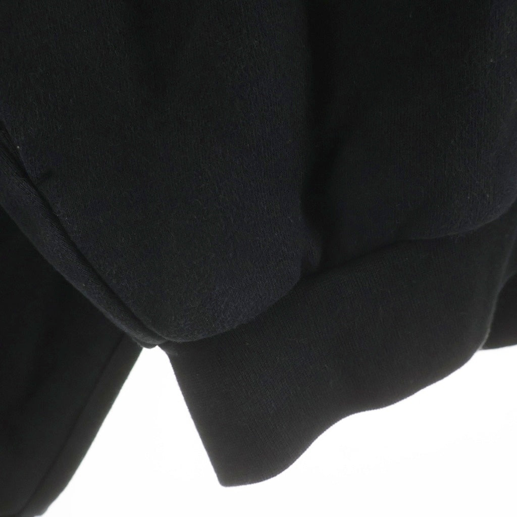 FEAR OF GOD ESSENTIALS(フィアオブゴッド エッセンシャルズ) HOODIE ラバーロゴ プルオーバースウェットパーカー フーディー ブラック