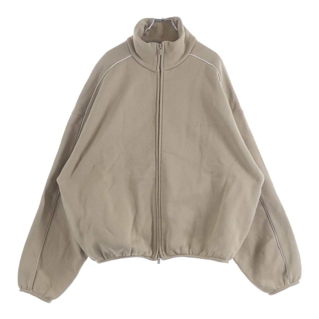 FEAR OF GOD ESSENTIALS(フィアオブゴッド エッセンシャルズ) TRACK JACKET ロゴ刺繍 トラックジャケット ベージュ