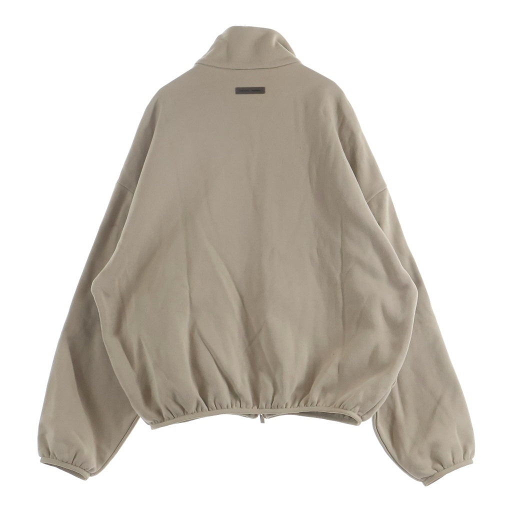 FEAR OF GOD ESSENTIALS(フィアオブゴッド エッセンシャルズ) TRACK JACKET ロゴ刺繍 トラックジャケット ベージュ