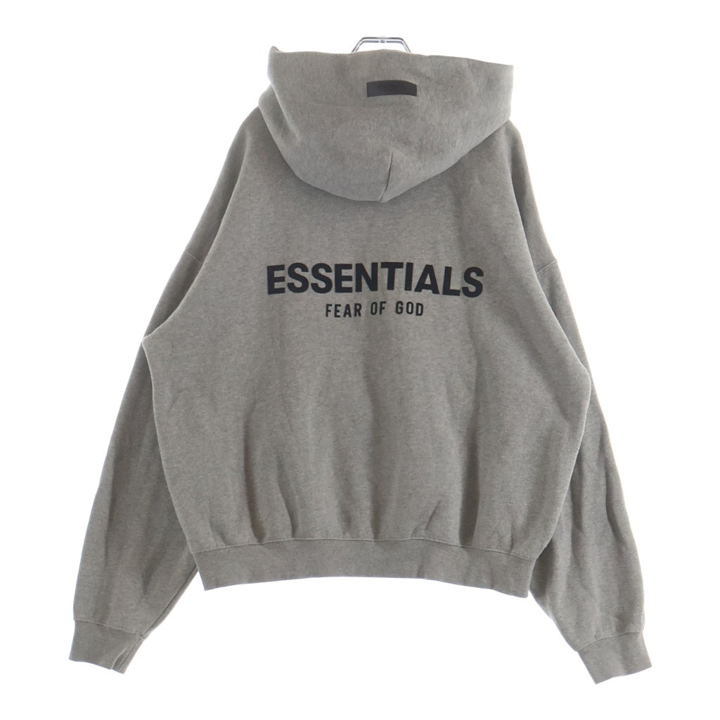 FEAR OF GOD ESSENTIALS(フィアオブゴッド エッセンシャルズ) HOODIE フェルトロゴ プルオーバースウェットパーカー フーディー グレー