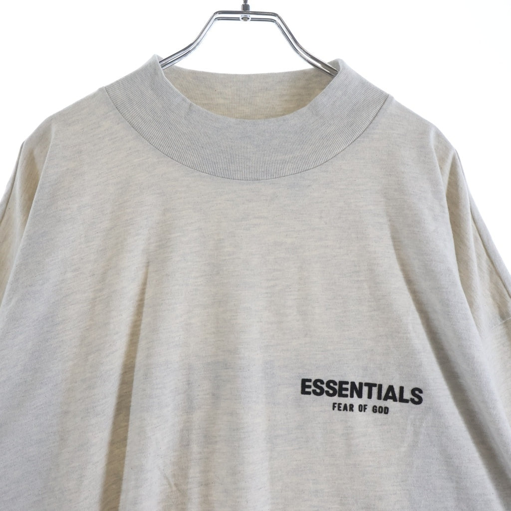FEAR OF GOD ESSENTIALS(フィアオブゴッド エッセンシャルズ) L/S T-SHIRT フェルトロゴ 長袖Tシャツ ロンT グレージュ