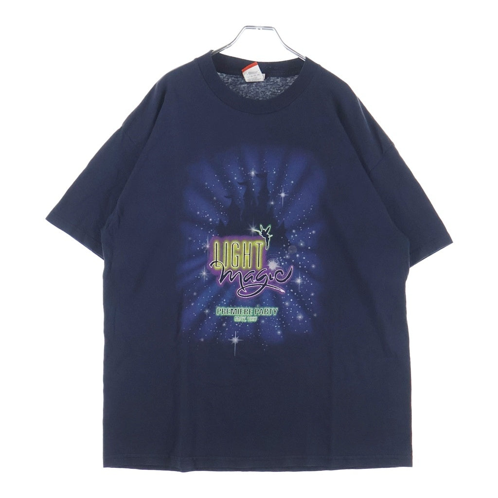 VINTAGE(ヴィンテージ) 90S Disney Light Magic Premiere Party 1997 T-Shirt ディズニー 半袖Tシャツ ネイビー