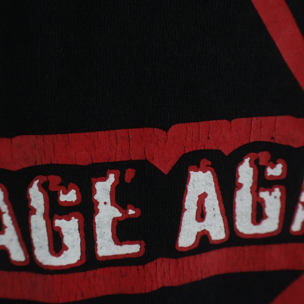 VINTAGE(ヴィンテージ) 00s RAGE AGAINST THE MACHINE レイジ・アゲインスト・ザ・マシーン ザ・バトル・オブ・ロサンゼルス・ツアー クルーネック半袖バントTシャツ カットソー