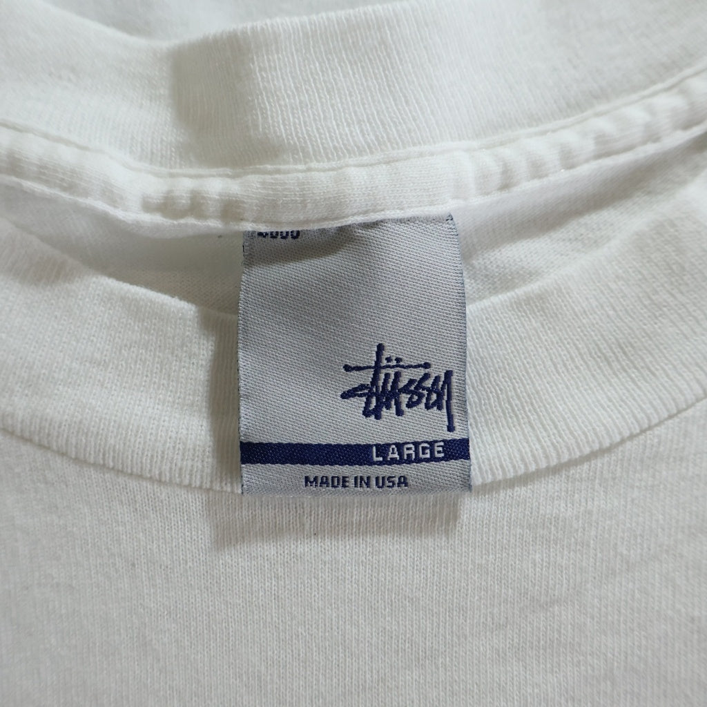 STUSSY(ステューシー) 00s OLD Kids Photo Print Tee オールド キッズフォト プリント 半袖Tシャツ カットソー ホワイト