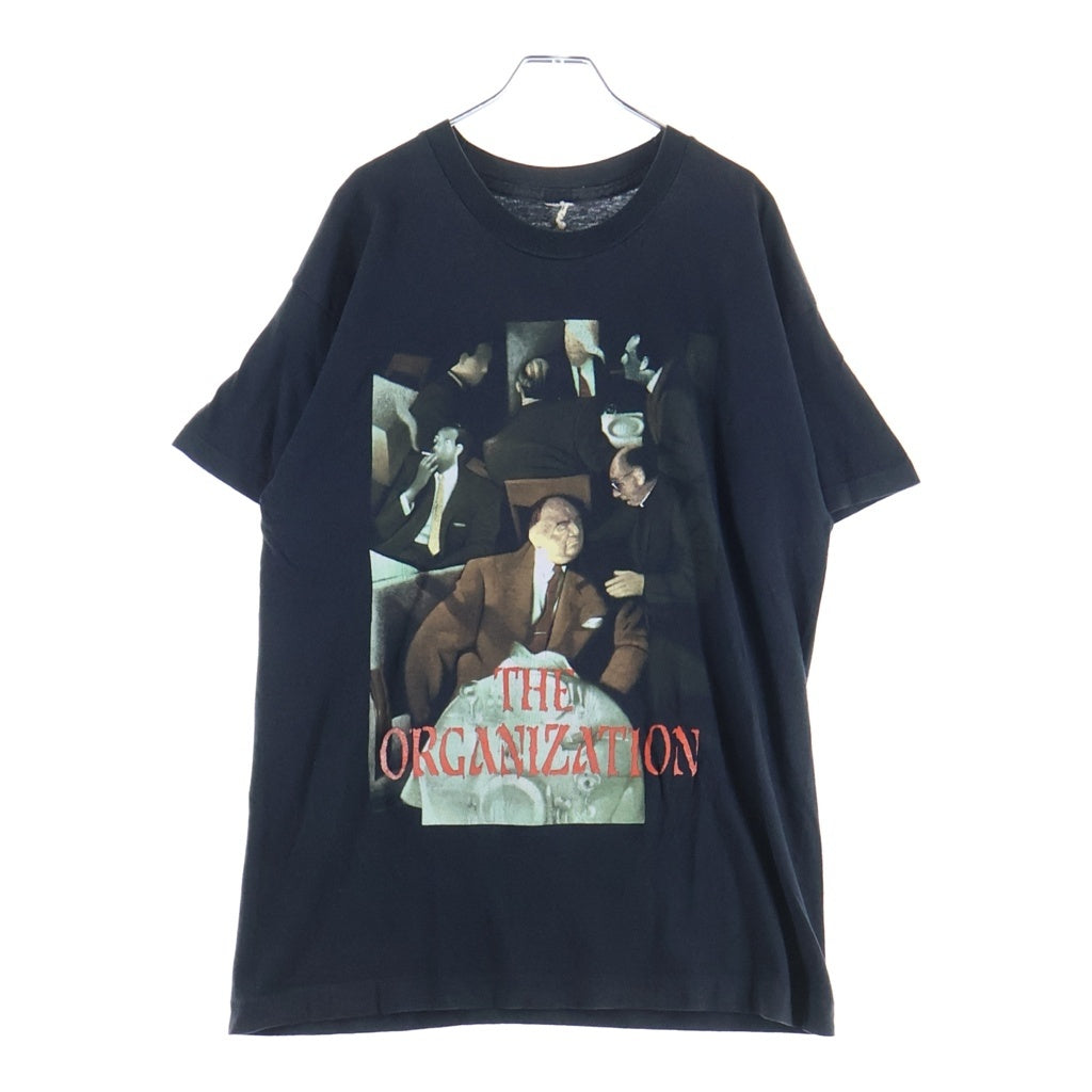 VINTAGE(ヴィンテージ) 90s THE OPGANIZATION TEE バンド 半袖Tシャツ カットソー ブラック