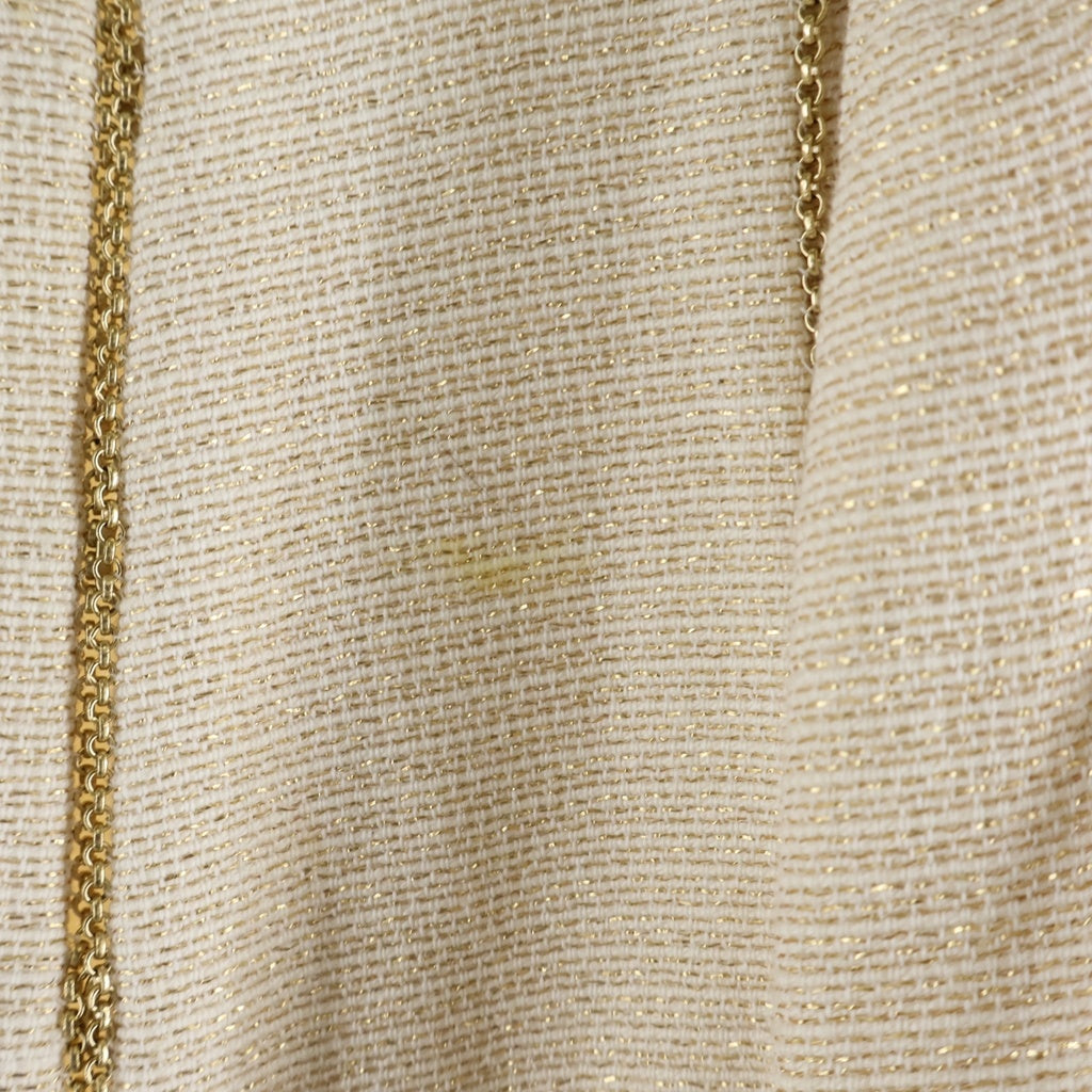CHANEL(シャネル) 01s VINTAGE Tweed Jacket ヴィンテージ クルーズ リゾート ツイード ジャケット ココマーク ショートコート ベージュ レディース
