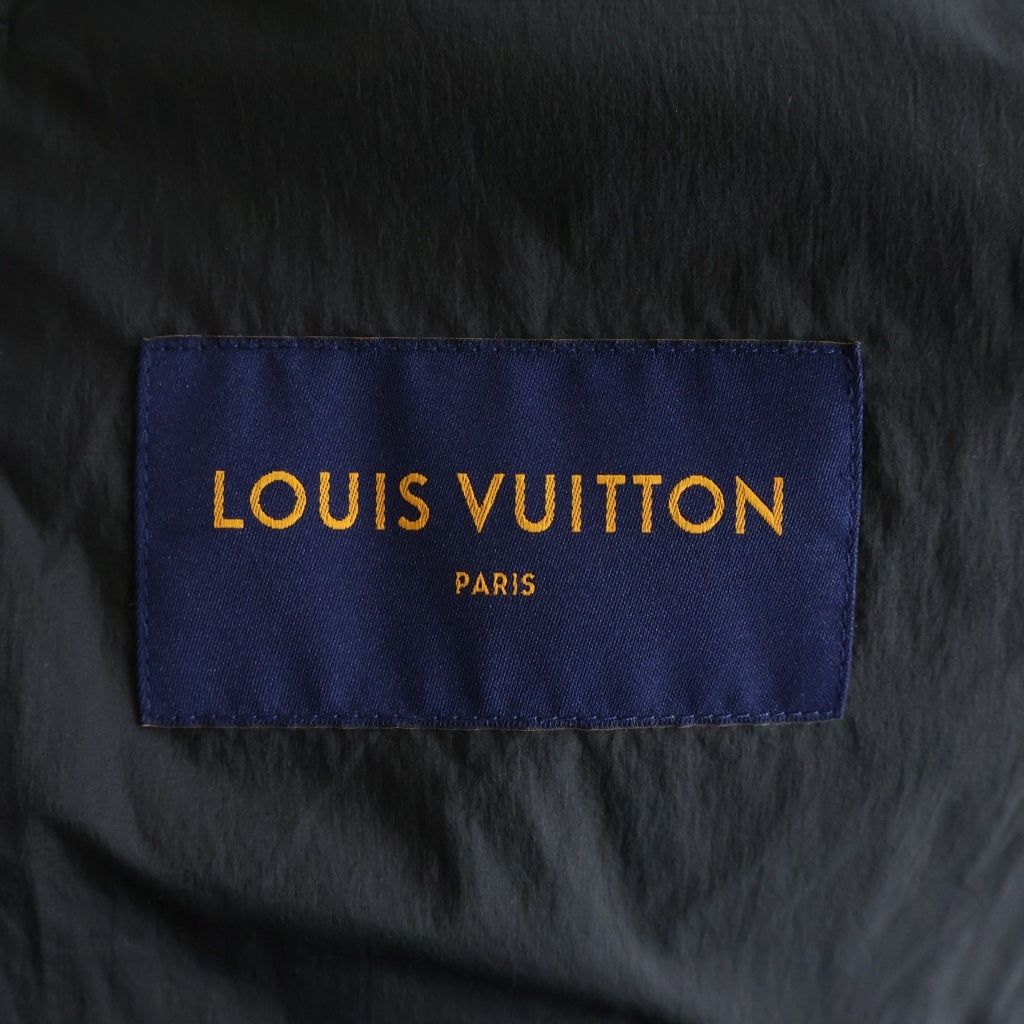 LOUIS VUITTON(ルイヴィトン) 22AW TECNICAL TAPED WIDNBRAKER テクニカルテープドベロアウインドブレーカーブルゾン グリーン RM222 PR2 HNB95E