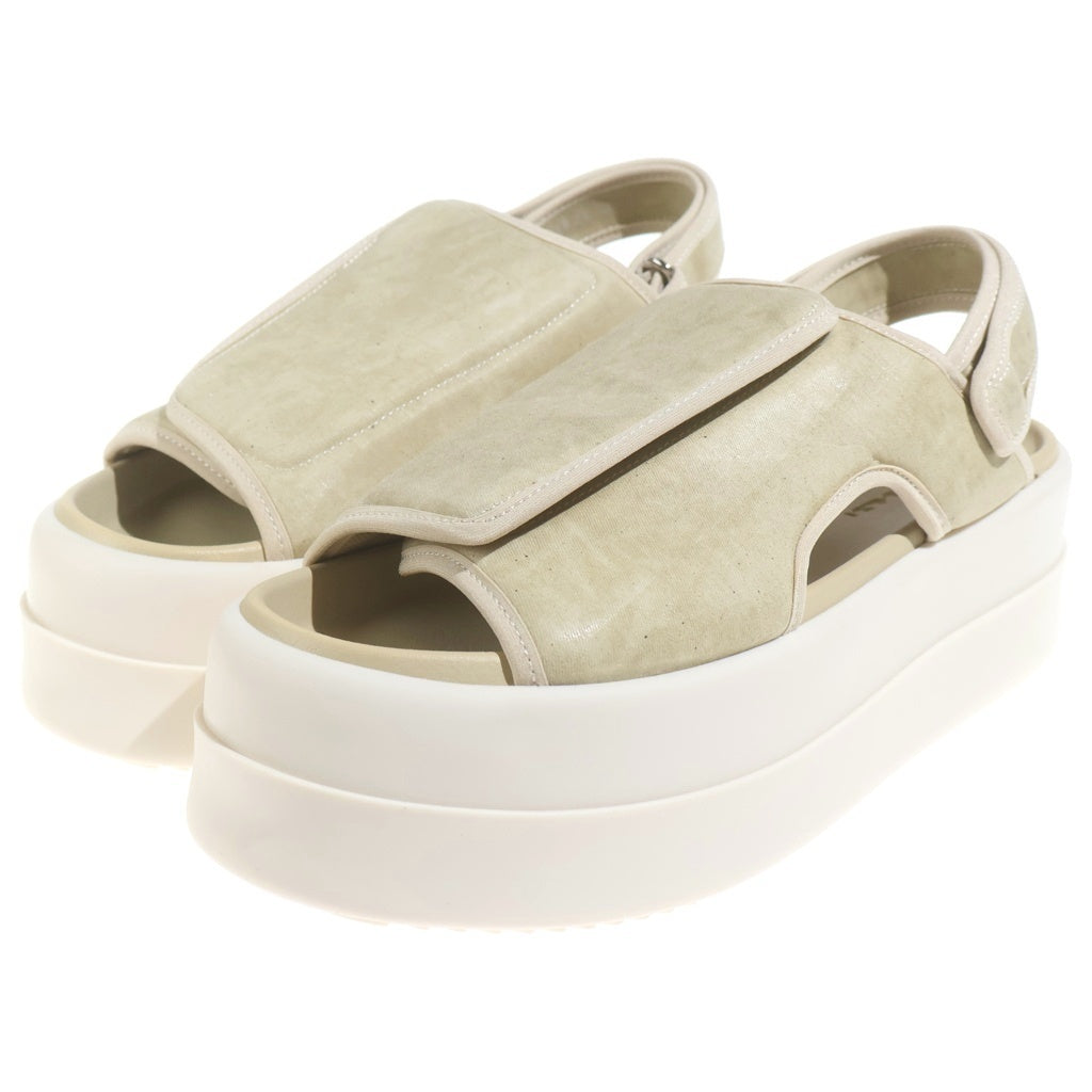 DRKSHDW(ダークシャドウ) 25SS DOUBLE BUMPER SANDAL ダブルバンパー サンダル ローカットシューズ ベージュ DS01E3836-SCF