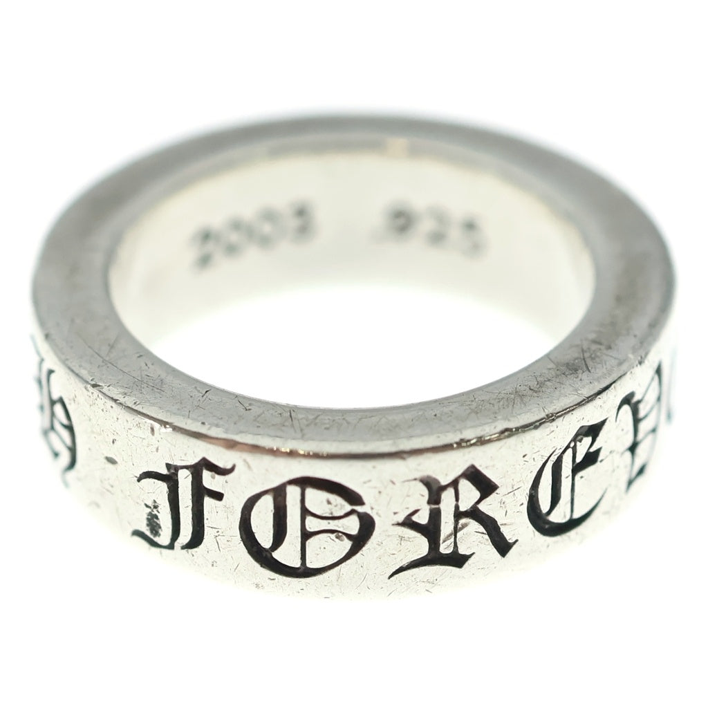 CHROME HEARTS(クロムハーツ) 6mm SPACER FOREVER 6mmスペーサーリング フォーエバーシルバーBCA337