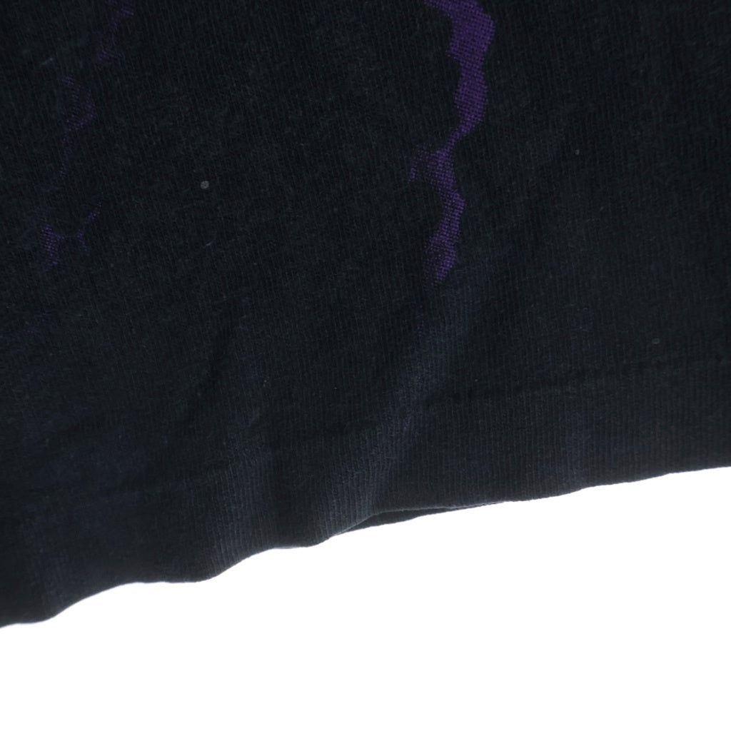 HARLEY DAVIDSON(ハーレーダビッドソン) 90s VINTAGE EAGLE FLAMES 1996 LICENSEDタグ イーグル 全面フレイム 半袖プリントTシャツ ブラック