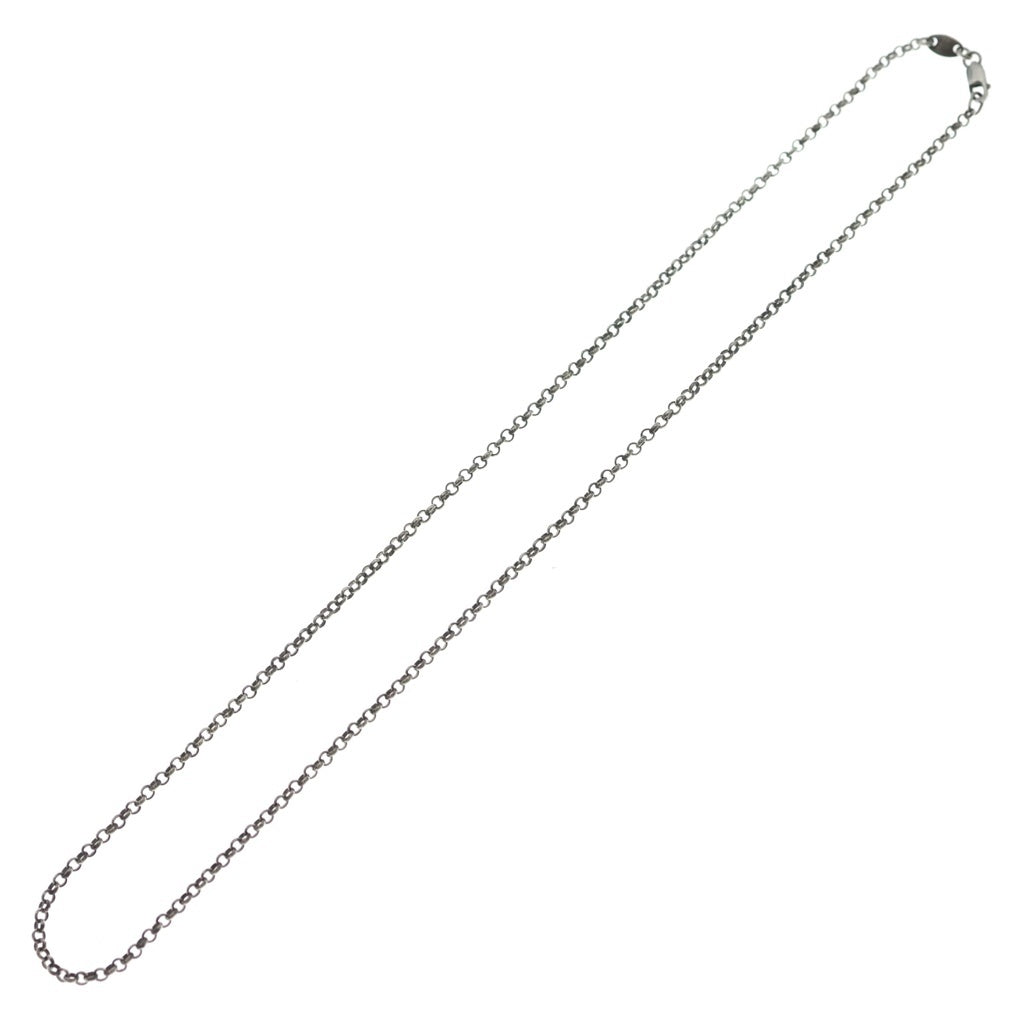 CHROME HEARTS(クロムハーツ) NECKCHAIN R18 ロールチェーンネックレス 18inch シルバー BCA083